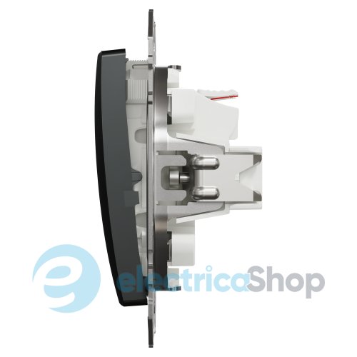 Выключатель 2-кл. Sedna Elements SDD172105U матовый титан