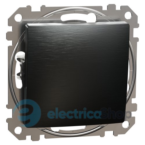 Переключатель 1-кл. Sedna Elements SDD172106U матовый титан