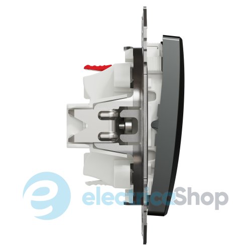 Переключатель 1-кл. Sedna Elements SDD172106U матовый титан