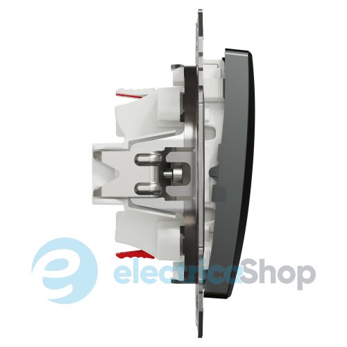 Промежуточный переключатель 1-кл. Sedna Elements SDD172107U матовый титан