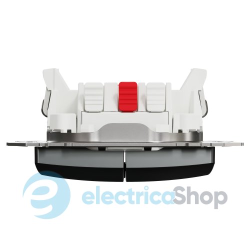 Переключатель 2-кл. Sedna Elements SDD172108U матовый титан