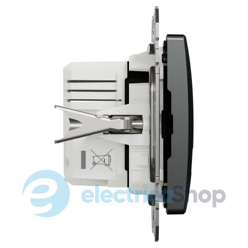 USB розетка А+С Sedna Elements SDD172405U матовый титан