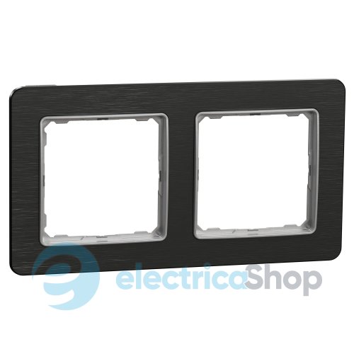 Рамка 2-поста Sedna Elements SDD372802U матовый титан