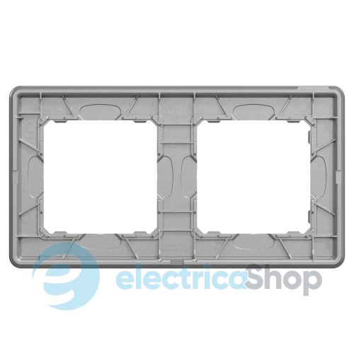 Рамка 2-поста Sedna Elements SDD372802U матовый титан