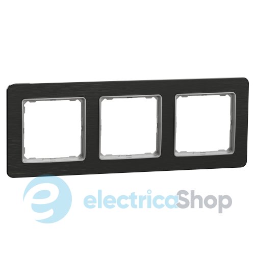 Рамка 3-поста Sedna Elements SDD372803U матовый титан