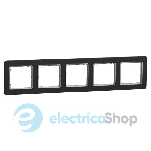 Рамка 5 постов Sedna Elements SDD372805U матовый титан