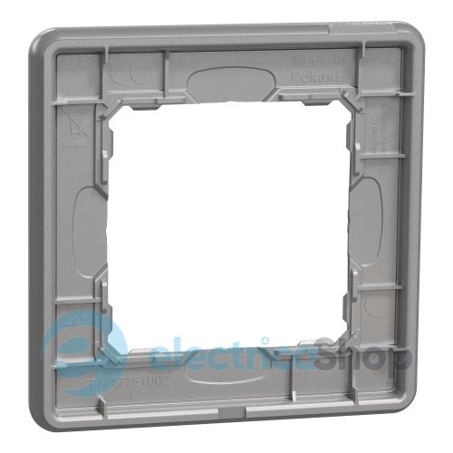 Рамка 1-пост Sedna Elements SDD393801 матовая серая глина