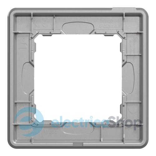 Рамка 1-пост Sedna Elements SDD393801 матовая серая глина