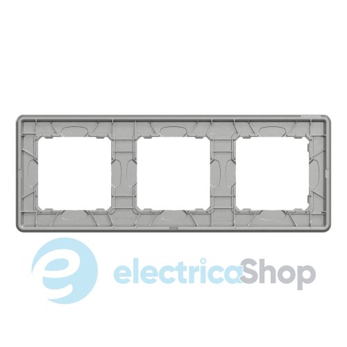 Рамка 3-поста Sedna Elements SDD393803 матовая серая глина