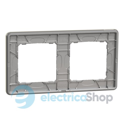 Рамка 2-поста Sedna Elements SDD392802 матовый песочный