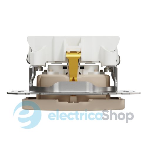 Розетка с з/к и шторками 250V/16А Sedna Elements SDD180022U береза