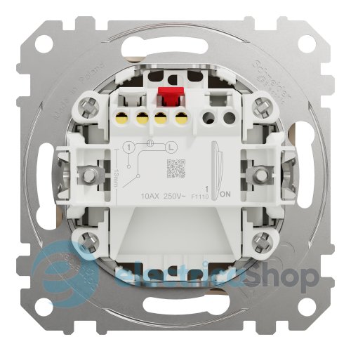 Выключатель 1-кл. Sedna Elements SDD180101U береза