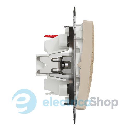 Переключатель 1-кл. Sedna Elements SDD180106U береза