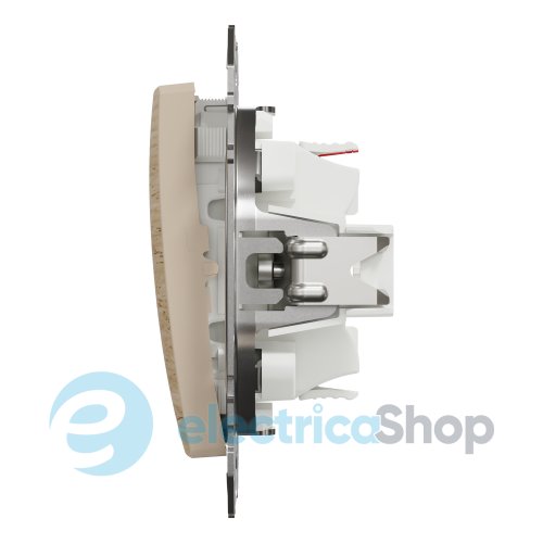 Переключатель 1-кл. Sedna Elements SDD180106U береза