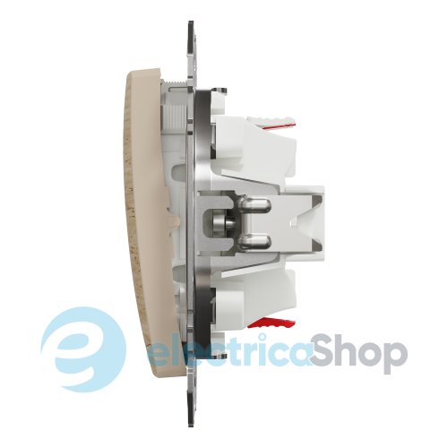 Промежуточный переключатель 1-кл. Sedna Elements SDD180107U береза