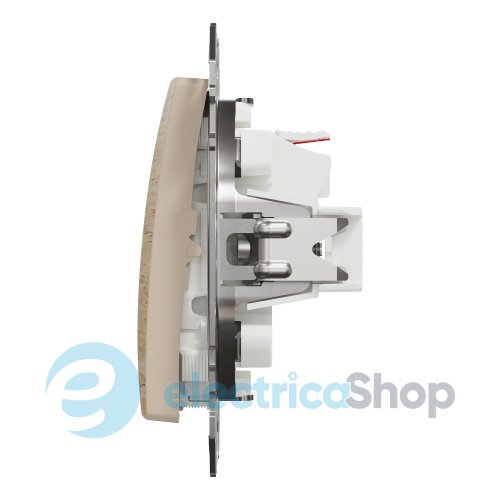 Кнопочный выключатель 1-кл. Sedna Elements SDD180111U береза