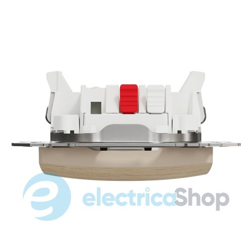 Кнопочный выключатель 1-кл. Sedna Elements SDD180111U береза