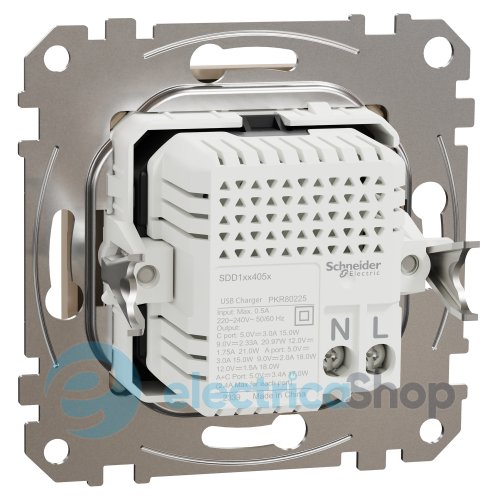 USB розетка А+С Sedna Elements SDD180405U береза