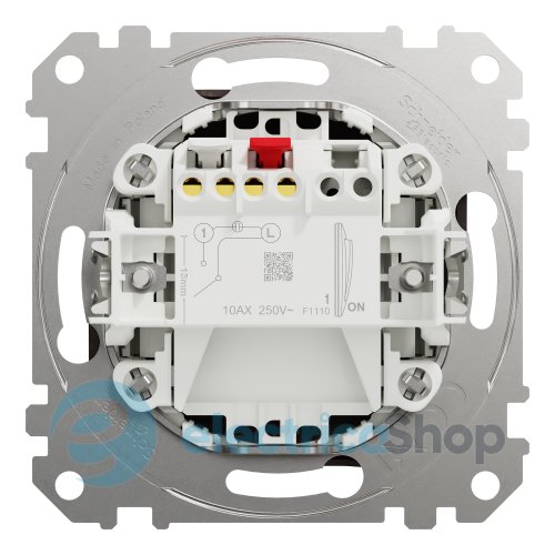Выключатель 1-кл. Sedna Elements SDD181101U венге