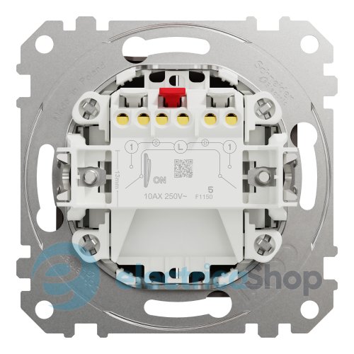 Выключатель 2-кл. Sedna Elements SDD181105U венге
