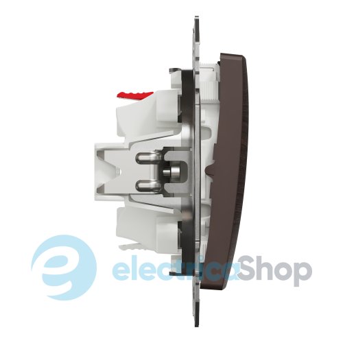 Переключатель 1-кл. Sedna Elements SDD181106U венге