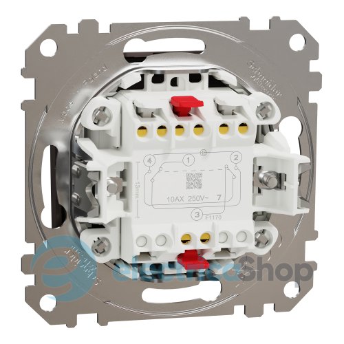 Промежуточный переключатель 1-кл. Sedna Elements SDD181107U венге