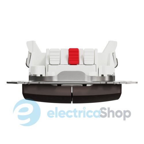 Переключатель 2-кл. Sedna Elements SDD181108U венге