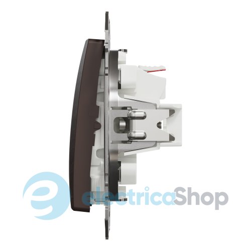 Кнопочный выключатель 1-кл. Sedna Elements SDD181111U венге