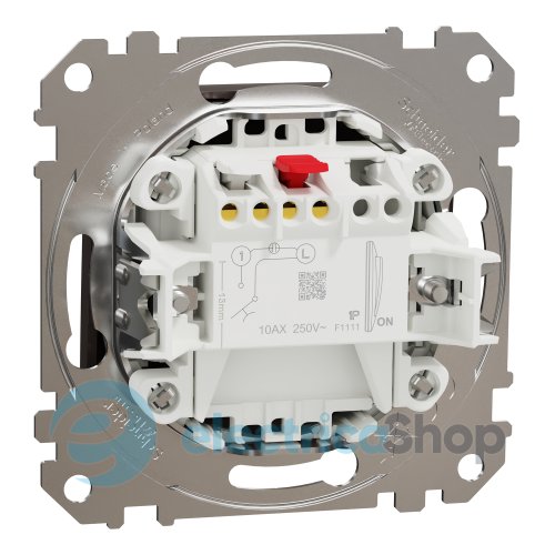 Кнопочный выключатель 1-кл. Sedna Elements SDD181111U венге