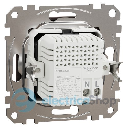 USB розетка А+С Sedna Elements SDD181405U венге