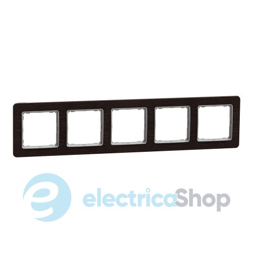 Рамка 5-постов Sedna Elements SDD381805U венге