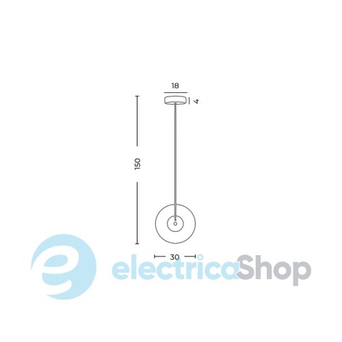 Подвесной светильник AZzardo ANDORA PENDANT 1 SMOKY AZ6883