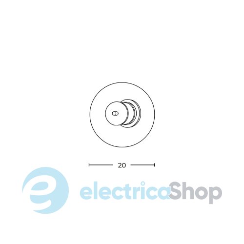 Настінний світильник AZzardo ANDORA WALL 20 SMOKY AZ6890