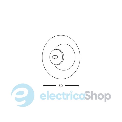 Настінний світильник AZzardo ANDORA WALL 30 AMBER AZ6889