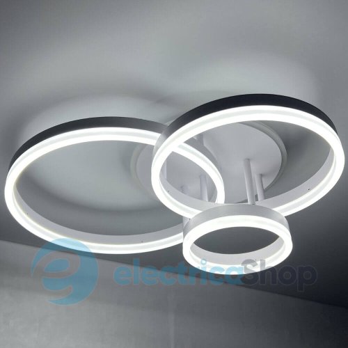 Світильник стельовий Luminaria GENNY ROUND RGB 80W 4R WHITE з пультом ДК