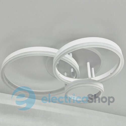 Світильник стельовий Luminaria GENNY ROUND RGB 80W 4R WHITE з пультом ДК