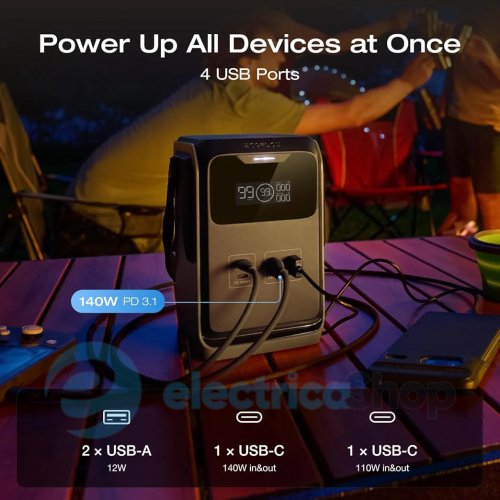 Зарядна станція EcoFlow TRAIL 200 DC Portable Power Station (192Wh)