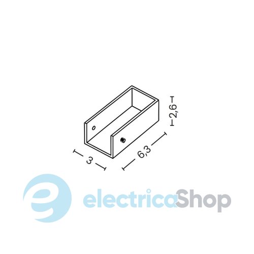 Заглушка для треков AZzardo TRACK IP65 END CAP BLACK AZ6940