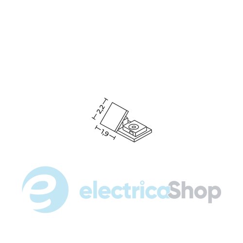 Заглушка для треков AZzardo SIGMA TRACK MAGNETIC HIGH END CAP GO AZ7067