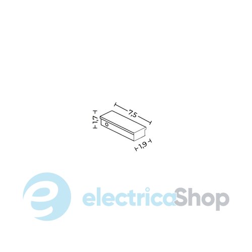 Ввод питания для треков AZzardo SIGMA TRACK MAGNETIC ELECTRIC DRIVER CONNECTOR GO AZ7076