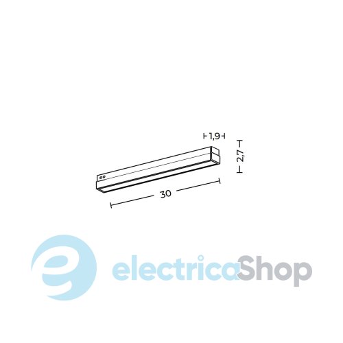 Магнітний трековий світильник AZzardo SIGMA SAGA TRACK MAGNETIC 10W CCT BLUETOOTH GO AZ7047
