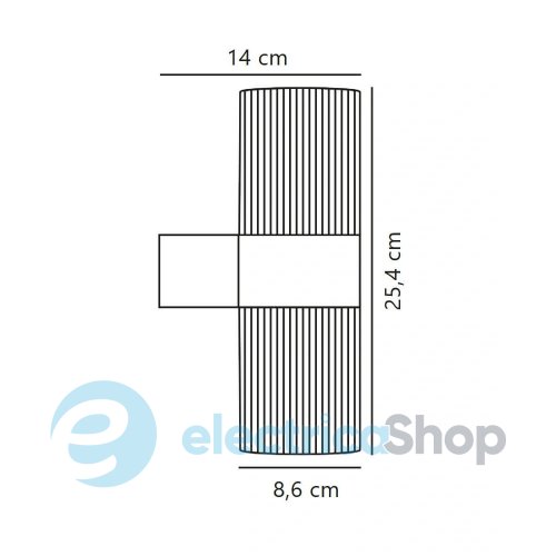 Вуличний світильник Nordlux Kyklop Ripple 2318051009