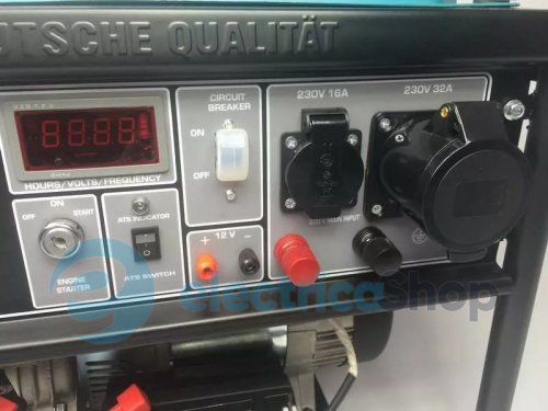 Бензиновый генератор 5,5кВт/230V Könner&Söhnen KS 7000E ATS, ручной/електро/авто запуск