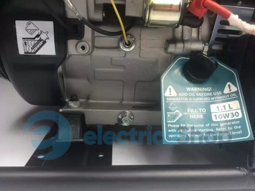 Бензиновый генератор 5,5кВт/230V Könner&Söhnen KS 7000E ATS, ручной/електро/авто запуск