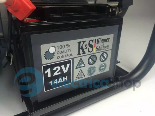 Бензиновый генератор 8кВт/230V Könner&Söhnen KS 10000E ATS, ручной/електро/авто запуск