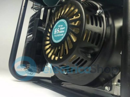 Бензиновый генератор 8кВт/230V Könner&Söhnen KS 10000E ATS, ручной/електро/авто запуск