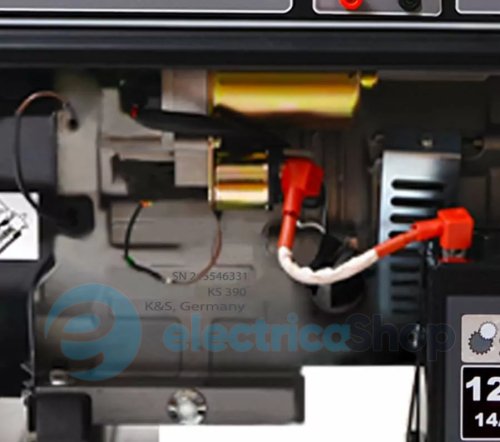 Бензиновый генератор 8кВт/400V Könner&Söhnen KS 10000E-3, электрический.старт