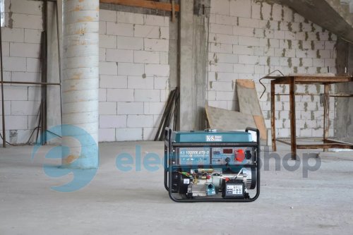 Бензиновый генератор 8кВт/400V Könner&Söhnen KS 10000E-3 ATS, ручной/електро/авто запуск