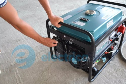 Бензиновый генератор 8кВт/400V Könner&Söhnen KS 10000E-3 ATS, ручной/електро/авто запуск