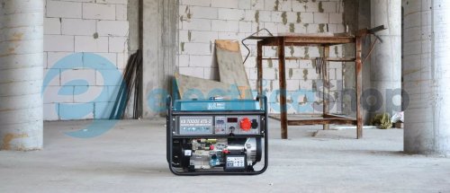 Бензиновый генератор 5,5кВт/400V Könner&Söhnen KS 7000E-3 ATS, ручной/електро/авто запуск